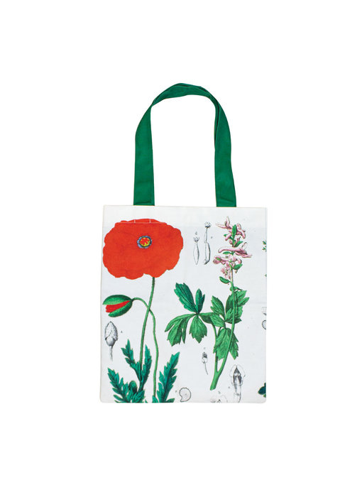 Baumwolltasche Luxe, Mohn, Hortus Botanicus