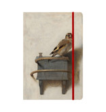 Softcover Book, A5,  Goldfinch, Carel Fabritius