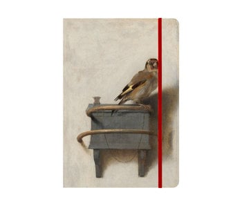 Carnet à couverture souple, A5,  Le Chardonneret, Carel Fabritius