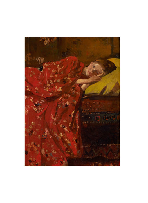 Cahier d'artiste, Breitner, Fille en kimono rouge