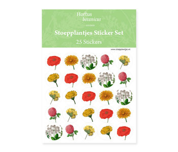 Stickersheet, Botanical Art, Hortus Botanicus