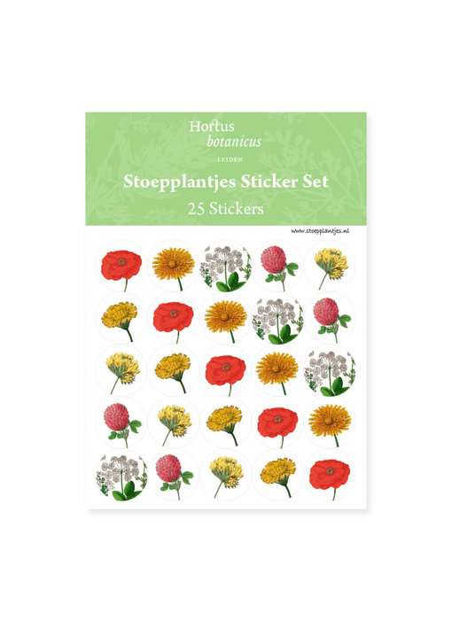 Stickersheet, Botanical Art, Hortus Botanicus