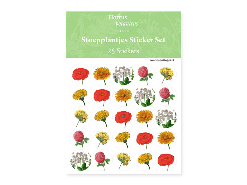 Stickersheet, Botanical Art, Hortus Botanicus