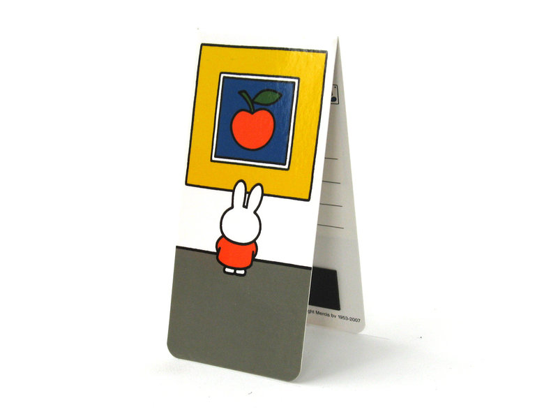 Set of 3, Magnetic bookmark, Miffy in the museum