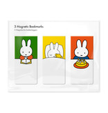 Set de 3, marcador magnético, Miffy en casa