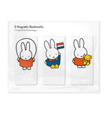 Set of 3, Magnetic bookmark, Miffy is playing!