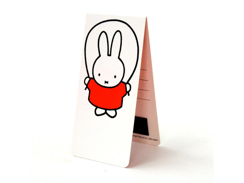 Set of 3, Magnetic bookmark, Miffy is playing!