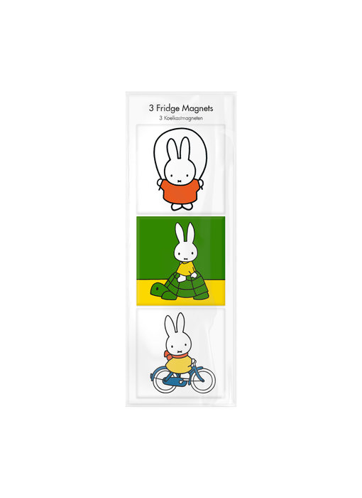 Fridge magnets, Set of 3, Miffy plays