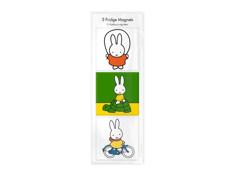 Magnets, Set of 3, Miffy plays  Museum Webshop - Museum-webshop