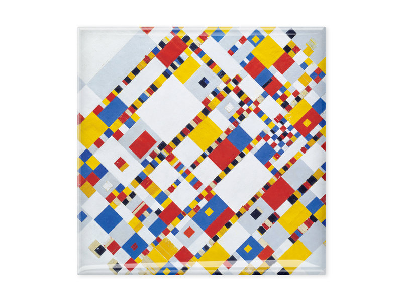 Imanes de nevera, juego de 3, Mondrian