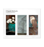 Set of 3, Magnetic bookmark, Jan Mankes