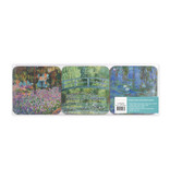 Dessous de verre, lot de 6, jardin de Monet à Giverny