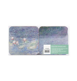 Dessous de verre, lot de 4, étang aux nénuphars, Monet
