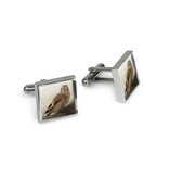 Cufflinks, Carel Fabritius, Goldfinch