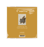 Lens cloth, 15 x 15 cm, Goldfinch, Carel Fabritius