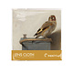 Lens cloth, 15 x 15 cm, Goldfinch, Carel Fabritius