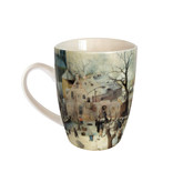 Tasse,  Avercamp, paysage d'hiver