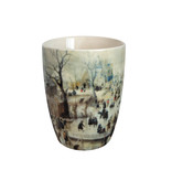 Mug, Avercamp, winter landscape