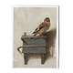 Doble tarjeta,  Carel Fabritius,  El jilguero