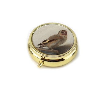 Pill box , Goldfinch, Carel Fabritius