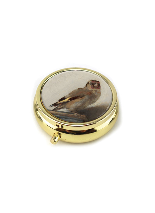 Pill box , Goldfinch, Carel Fabritius