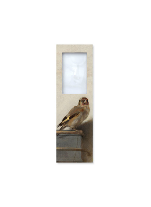 Magnifying Bookmark, Carel Fabritius, Goldfinch