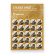 Stickersheet, Goldfinch, Carel Fabritius