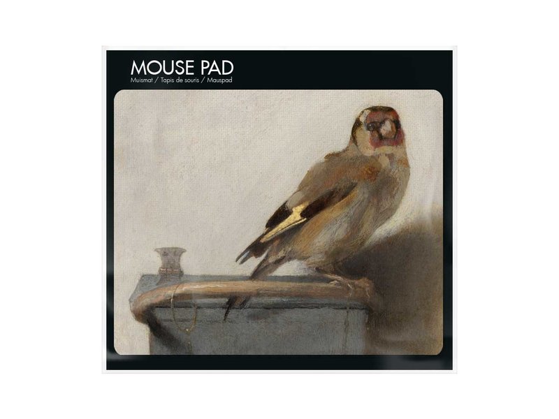 Mouse pad, Goldfinch, Carel Fabritius