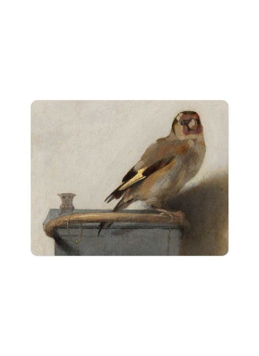 Mouse pad, Goldfinch, Carel Fabritius