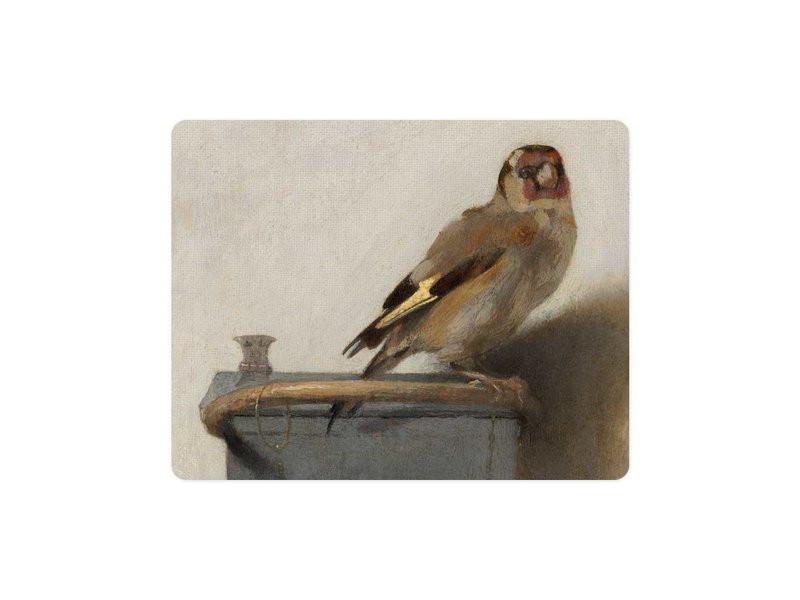 Alfombrilla para ratón, El jilguero, Carel Fabritius