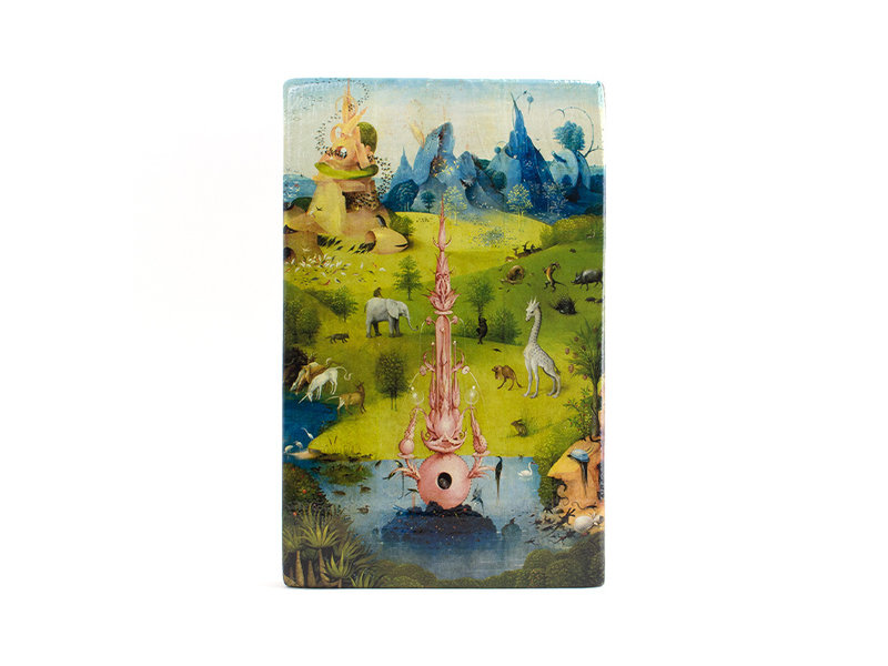 Masters-on-wood,  J.Bosch, Garden of Earthly Delights,  300 x  195 mm