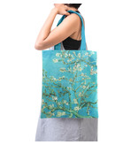 Bolsa de algodón Luxe, Van Gogh, Almendro en flor