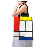 Bolsa de algodón Luxe, Mondrian