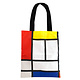 Bolsa de algodón Luxe, Mondriaan, Composition