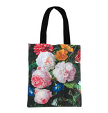 Bolsa de algodón Luxe, De Heem, bodegón de flores