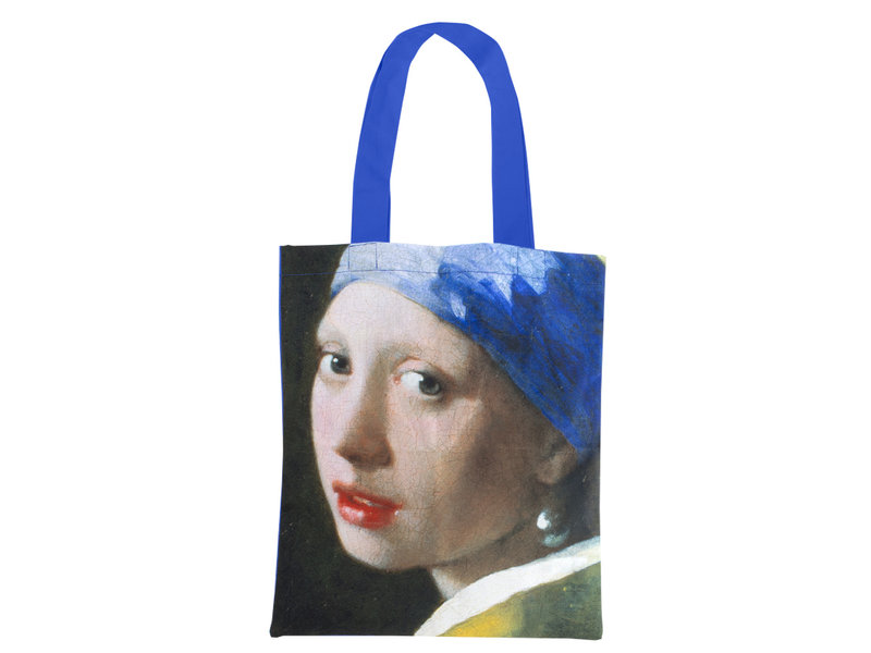 Baumwolltasche Luxe,  Vermeer, Mädchen mit der Perle