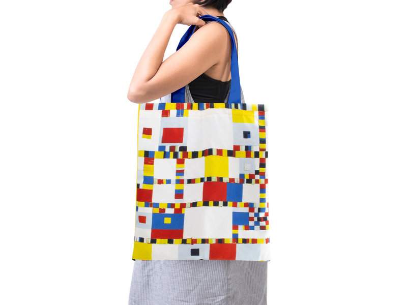 Baumwolltasche Luxe,  Mondrian Victory Boogie Woogie