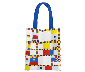 Baumwolltasche Luxe,  Mondriaan Victory Boogie Woogie