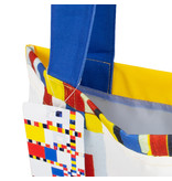 Bolsa de algodón Luxe, Mondrian Victory Boogie Woogie