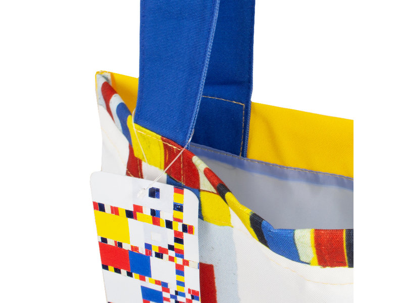 Bolsa de algodón Luxe, Mondrian Victory Boogie Woogie