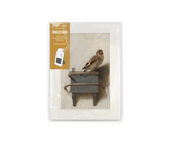 Passe-Partout, S, 18 x 13 cm, Der Stieglitz, Carel Fabritius