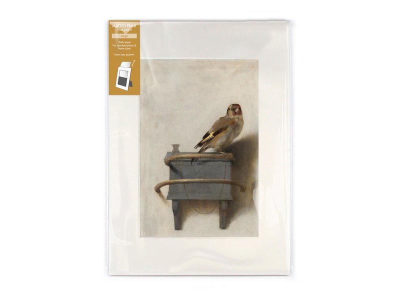 Passe-partout, L, 297 x 210cm,  Carel Fabritius, El jilguero