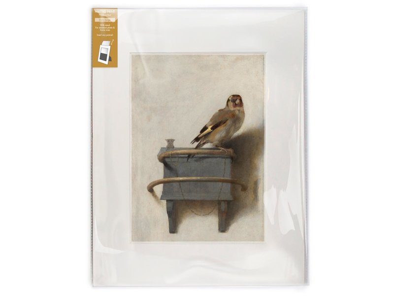 Passe-partout, XL, 40 x 30 cm,  Carel Fabritius, El jilguero