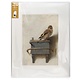Passe-partout met reproductie, XL,   Carel Fabritius, Het Puttertje
