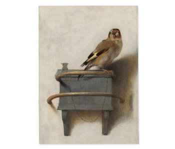 Poster 50x70 cm, Goldfinch, Carel Fabritius