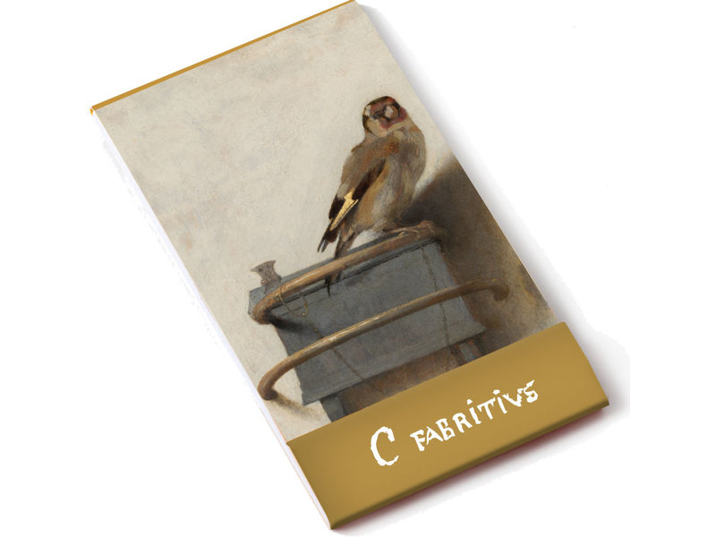 A7 Flip booklet, Goldfinch, Carel Fabritius