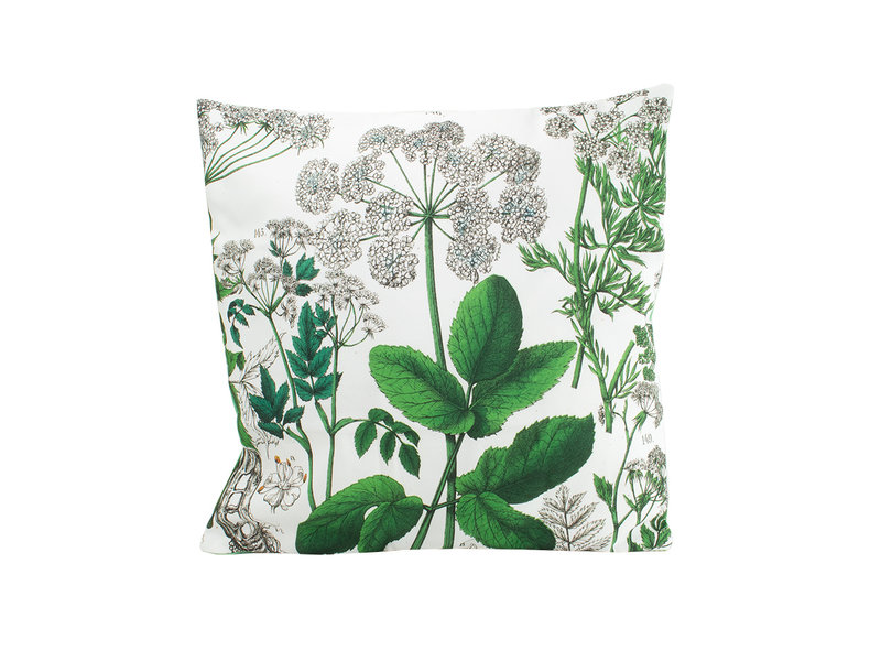 Cushion cover, 45x45 cm, Elder Leaf, Hortus Botanicus