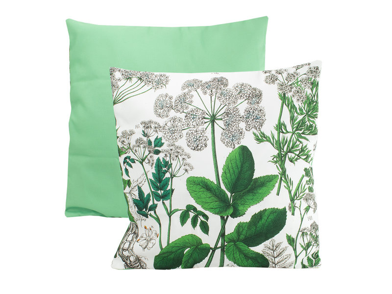 Cushion cover, 45x45 cm, Elder Leaf, Hortus Botanicus