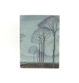 Masters-on-wood,  Jan Mankes, Row of trees,  300 x  195 mm