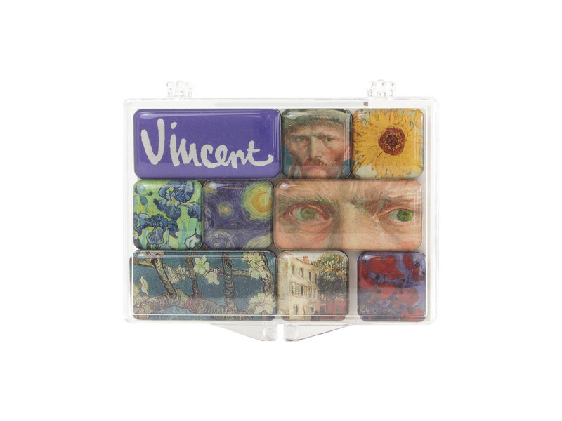 Set de mini imanes, Van Gogh